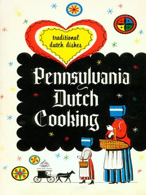 cover image of Pennsylvania Dutch Cooking